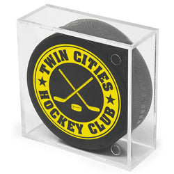 acrylic hockey puck holder